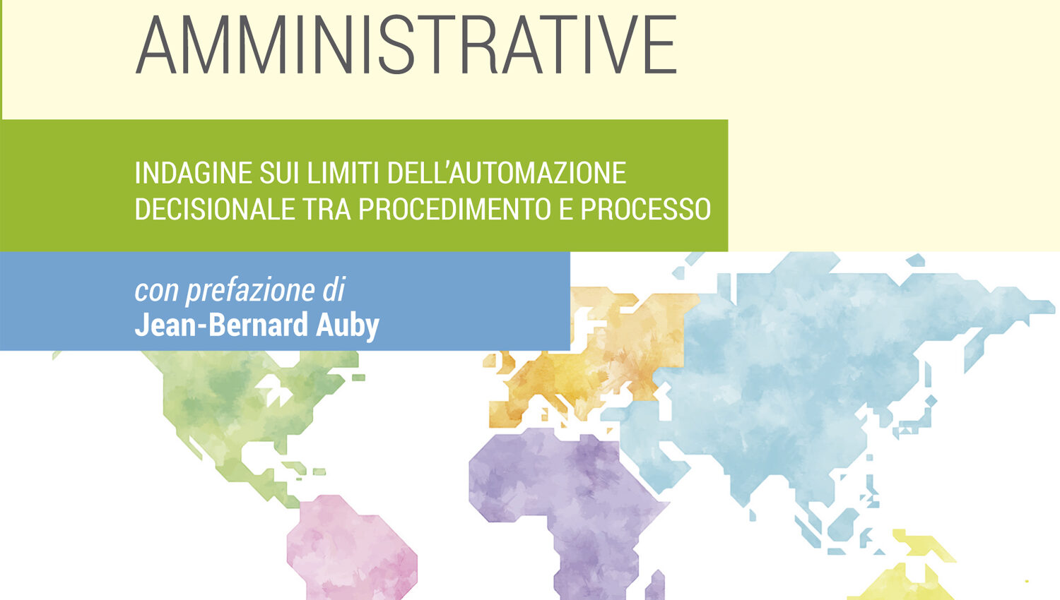RISERVA DI UMANITÀ E FUNZIONI AMMINISTRATIVE