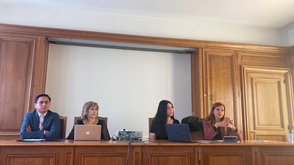 Particiación de Eva Menéndez Jornadas Académicas sobre Gobierno Abierto y Tecnología Digital.